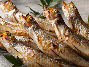 釧路産本ししゃも