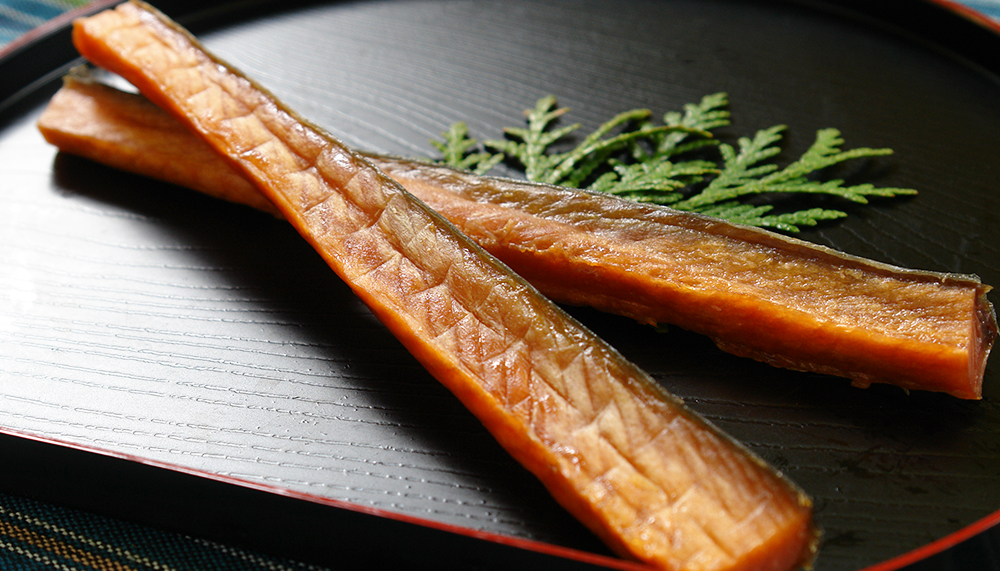 枝幸産メジカ鮭燻製