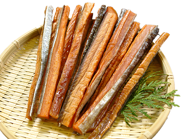 枝幸産メジカ鮭燻製