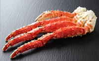 茹で本タラバガニ足