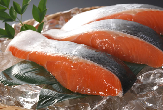 北海道産「活〆」時鮭